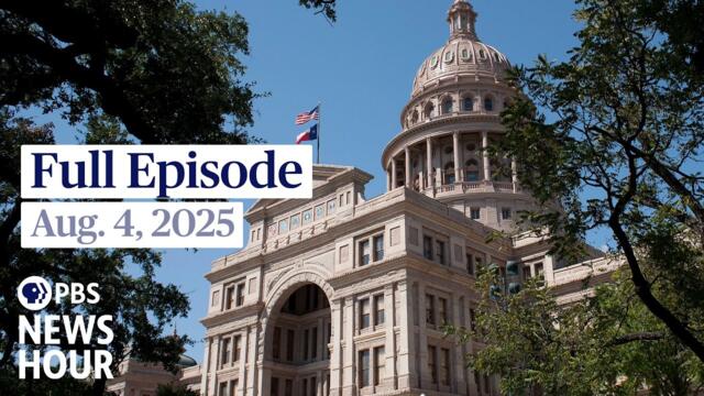 PBS News Hour West live episode, Aug. 4, 2025