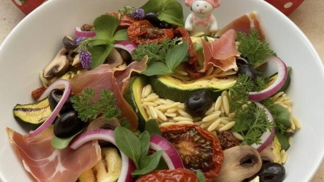 🍽️ Лятна рецепта с орзо и тиквички | Лесна и вкусна идея за обяд или вечеря