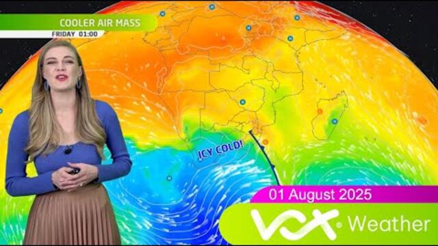01 August 2025 | Vox Weather Forecast