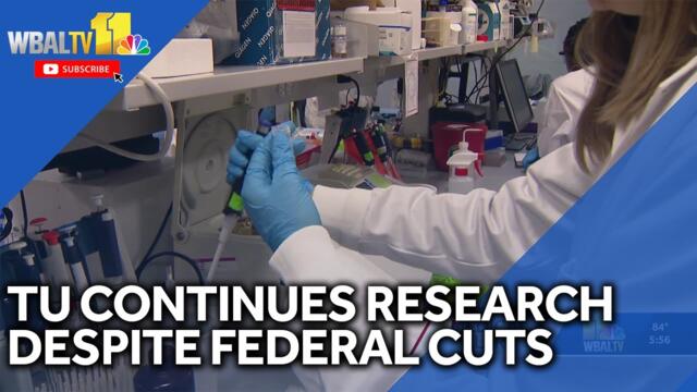 Towson continues research despite federal funding cuts