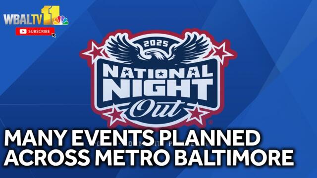 National Night Out events planned across Metro Baltimore