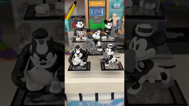 Steamboat Willie blind boxes from Pop Mart! #mickeymouse #steamboatwillie  #popmart