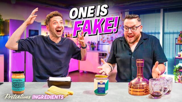 Reviewing Pretentious Ingredients BUT One Is Fake! | Sorted Food