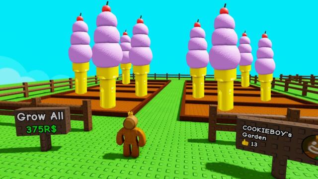 КАК ПРОЙТИ ОБНОВЛЕНИЕ С ЕДОЙ ТРЕЙД В ВЫРАСТИ САД / Grow a Garden в Роблокс