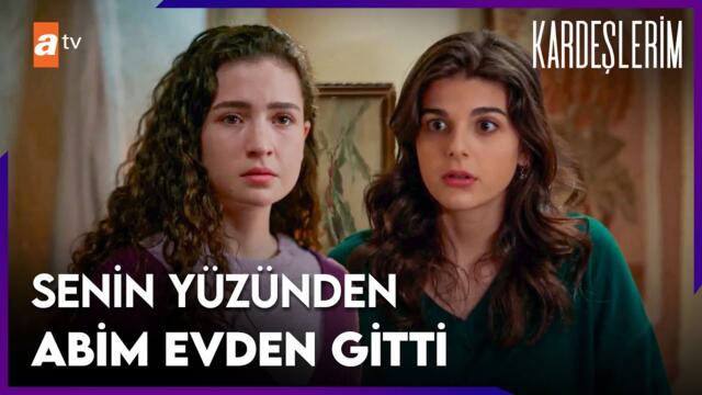 Aybike ve Cansu arasında üvey kardeş kavgası  - Kardeşlerim 120. Bölüm