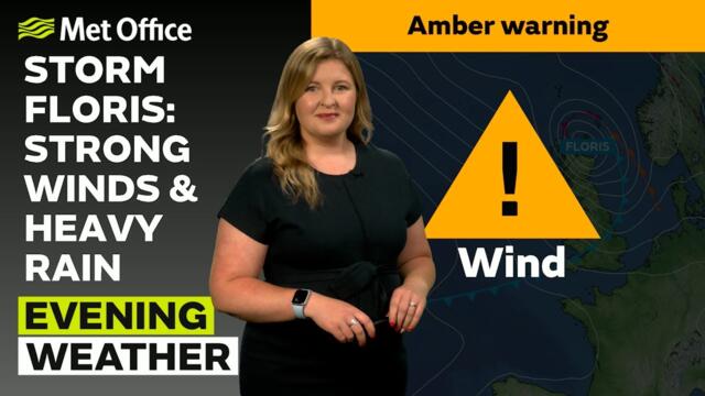 03/08/2025 - Dry ahead of rain in northwest - Evening Weather Forecast UK – Met Office Weather