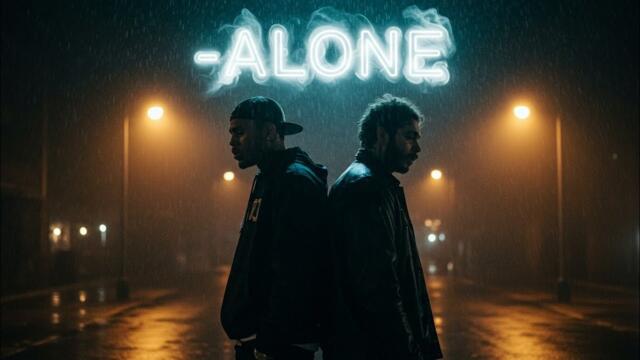 Chris Brown & Post Malone – Alone | Lyrics Video