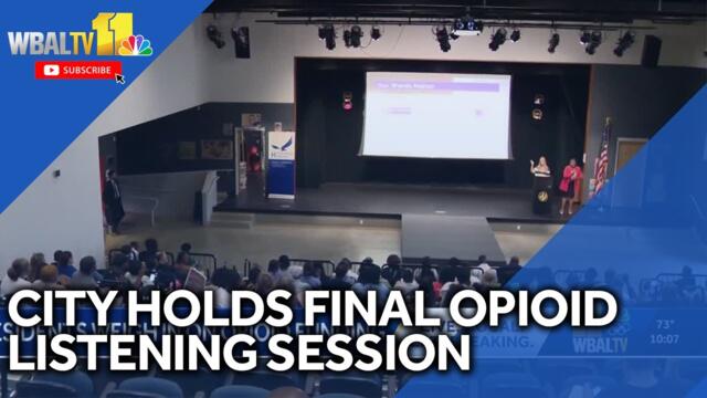 City officials hold final opioid restitution listening session