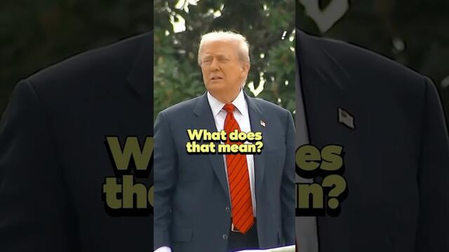 President Trump tours the White House roof