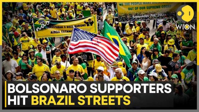 Brazil: Protesters Back Trump Tariffs, Demand Impeachment Of President Lula | WION