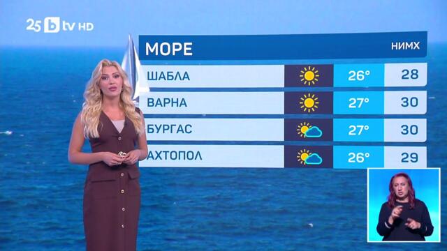 bTV Времето (07.08.2025 г. – централна емисия)