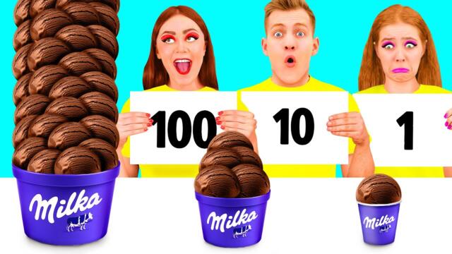 Предизвикателство 100 Слоя Храна | Невероятни Кухненски Рецепти PaRaRa Challenge