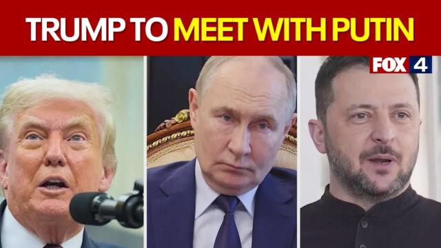 President Trump to meet with Vladimir Putin and end war