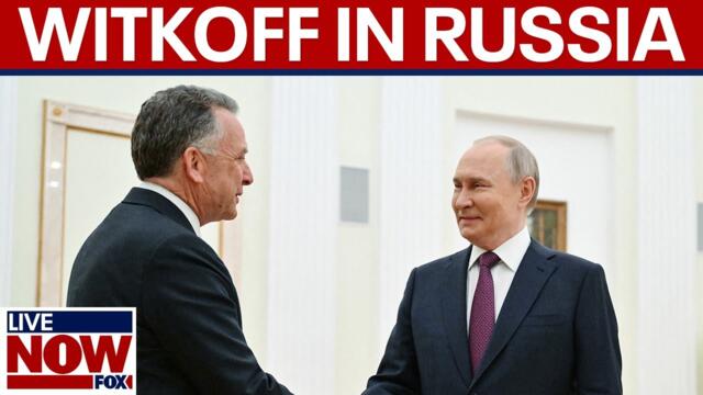 President Trump's envoy Steve Witkoff lands in Russia ahead of Ukraine ceasefire deadline