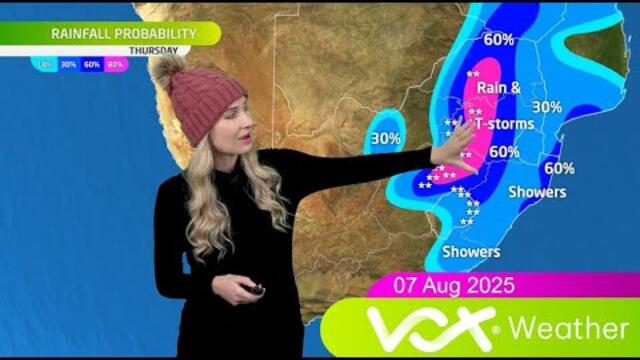 07 August 2025 | Vox Weather Forecast
