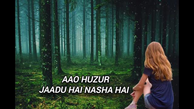 Jaadu Hai Nasha Hai x Aao Huzur Remix Chill out music 