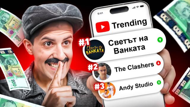 КАК СВЕТЪТ НА ВАНКАТА ПОКОРИ БГ YOUTUBE?