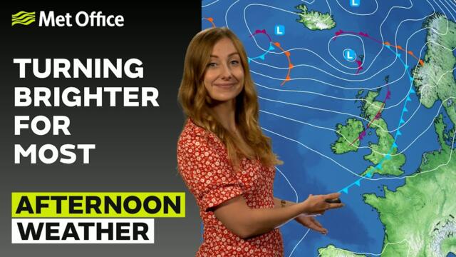 07/08/2025 - Drizzle and showers – Afternoon Weather Forecast UK - Met Office Weather