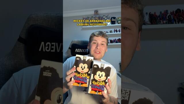 MICKEY MOUSE LABUBU AÇIYORUM! #shorts #labubu #disney #mickeymouse #emreuzunboy