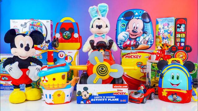 Satisfying with Unboxing Disney Junior Mickey Mouse Activity Airplane Playset | Review Toys ASMR