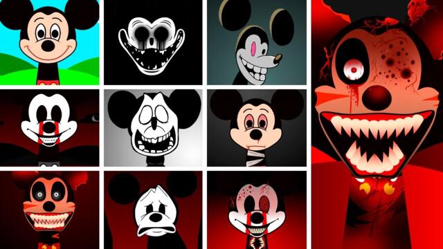 EVERY SPRUNKI MICKEY MOUSE NEW Character VOICE! All New Mod Versions Comparison