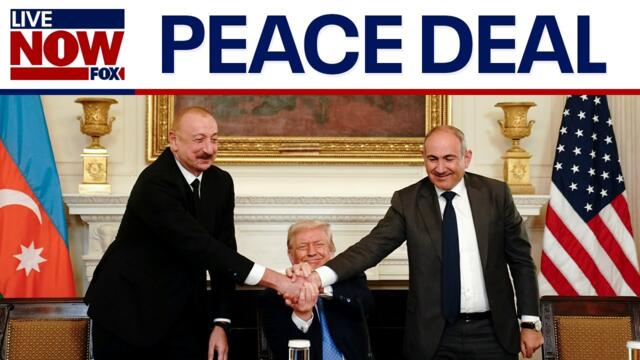 President Trump announces peace deal between Azerbaijan-Armenia