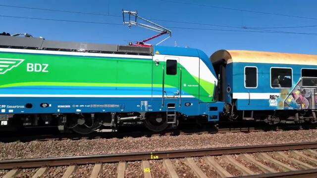 80 075 с ПВ 30132 пристига/заминава от Бургас-товарна / PT arrives in Burgas-freight halt