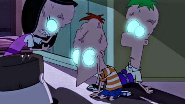 Phineas and Ferb - "The Nightmare-Inator" 1/2 Ending