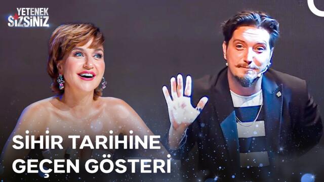 Sihir Dünyasını Şoka Sokan Numara | Yarı Final | Yetenek Sizsiniz 18. Bölüm