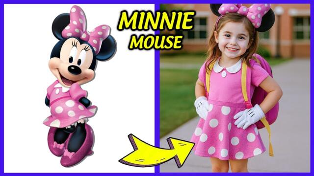 Mickey Mouse Clubhouse Characters as Students in Real Life + Guess the Voice Quiz ~ Mickey Mouse...