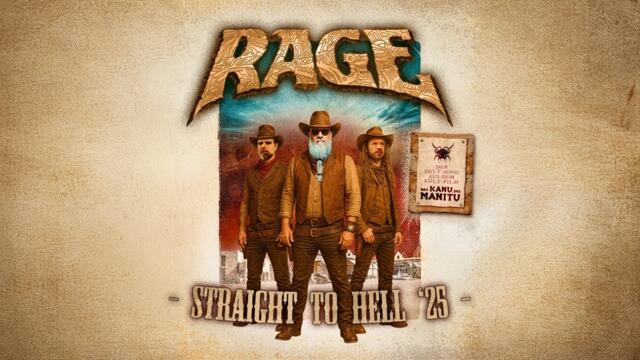 RAGE - Straight To Hell '25 (Official Video)