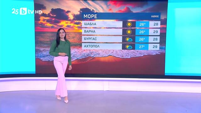 bTV Времето (14.08.2025 г. – сутрешна емисия)