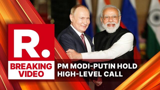 BREAKING: PM Modi Invites Russian President Putin For Bilateral Talks, Discusses Ukraine War