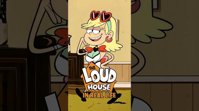 The Loud House in Real Life  #cartoon #cartoontoreallife #theloudhouse