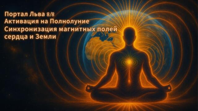 Портал льва 8/8 и полнолуние, эволюция сознания Планеты и практика-активация геометрии Высшего Я