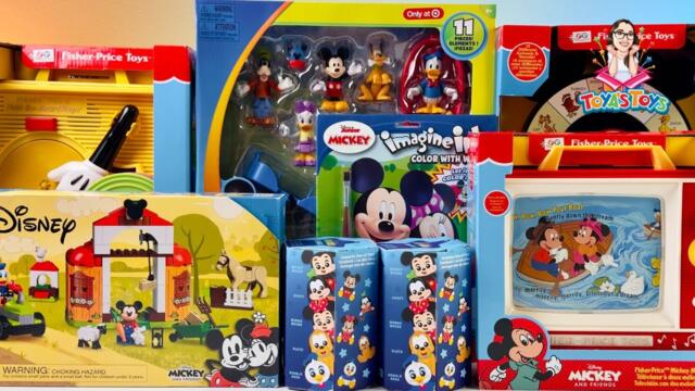 Mickey Mouse Toys Collection Unboxing Review