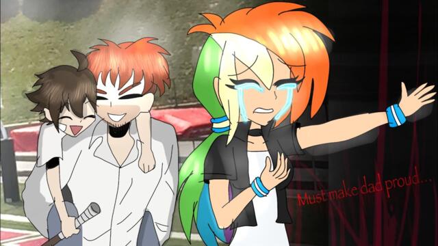 BACKSTORY OF RAINBOW DASH - My Little Pony Animation (All alone) | MAGENTA STAR DEMOM ANIMATION