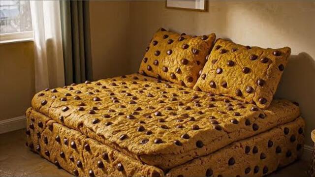 Which Edible Bed Would You Choose? 🍰🛏️ | AI Satisfying & Relaxing ASMR