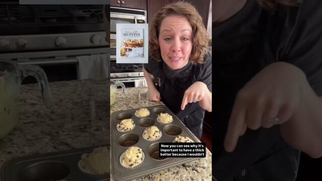 Bakery style chocolate chip muffins!