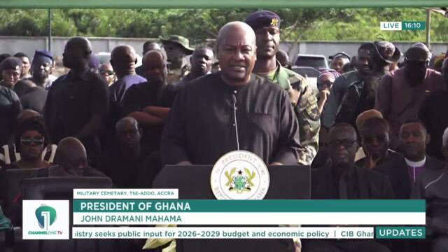 Military Helicopter Crash: President Mahama Vows to Honor Murtala & Muniru’s Legacy