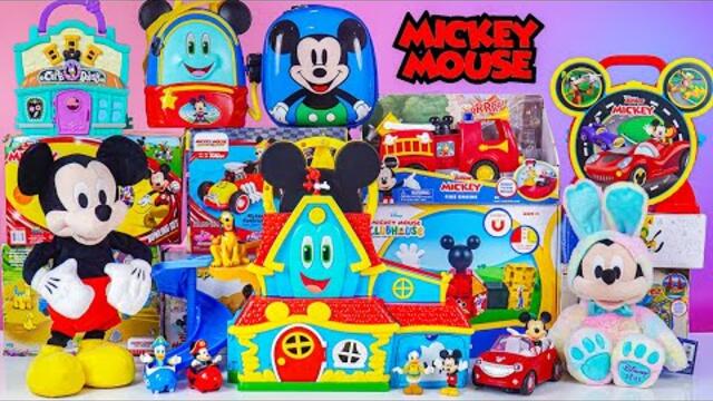 Mickey ASMR 🐭Satisfying with Unboxing Disney Mickey Mouse Jumbo Fun House Playset | Review Toys ASMR