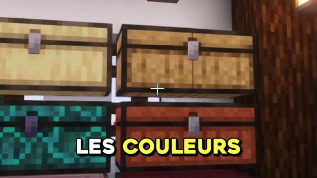 Des coffres de couleurs sur Minecraft ? 🤔