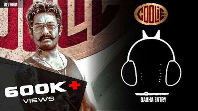 Coolie - Daaha Entry BGM Ringtone | Amir Khan  | Anirudh | Lokesh