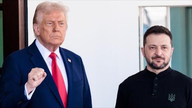 ПРЯМАЯ ТРАНСЛЯЦИЯ: Встреча Трампа с Зеленским - русский перевод