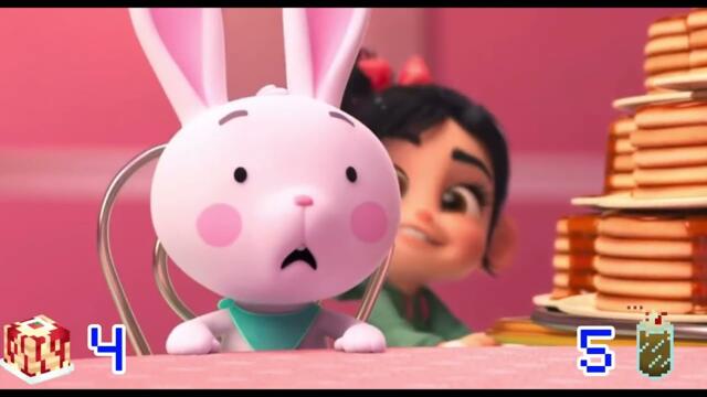 Pancake bunny just ate 100 pancakes! #pancake #pancakebunny