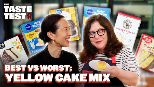 The Best and Worst Yellow Cake Mixes | The Taste Test | America's Test Kitchen