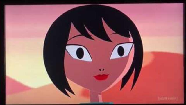 Samurai jack 5X09 Ashi see jack showering