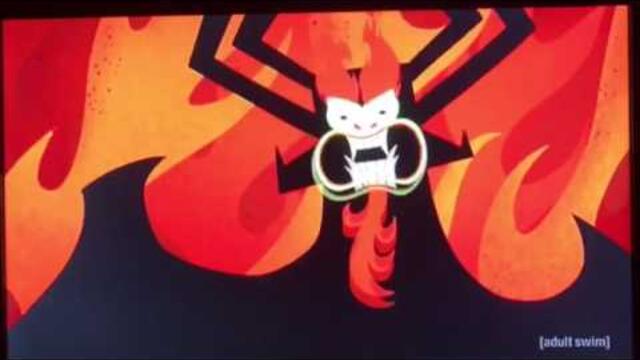Samurai jack 5X10 jack tells Ashi he loves her