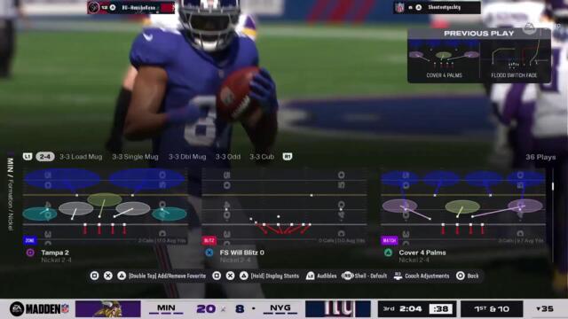 Madden 26 H2H Placement Matches (2-1)