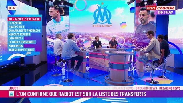 Rabiot placé sur la liste des transferts - Foot - Ligue 1 - OM
